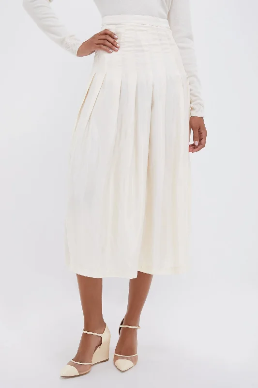 Explore What's New Arctic Wolf Atelier Pleated Maxi Skirt