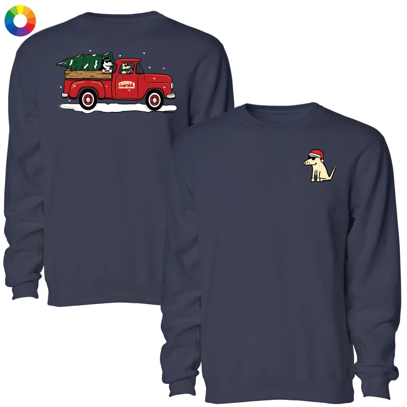 Quality Wear Tree Delivery - Crewneck Sweatshirt