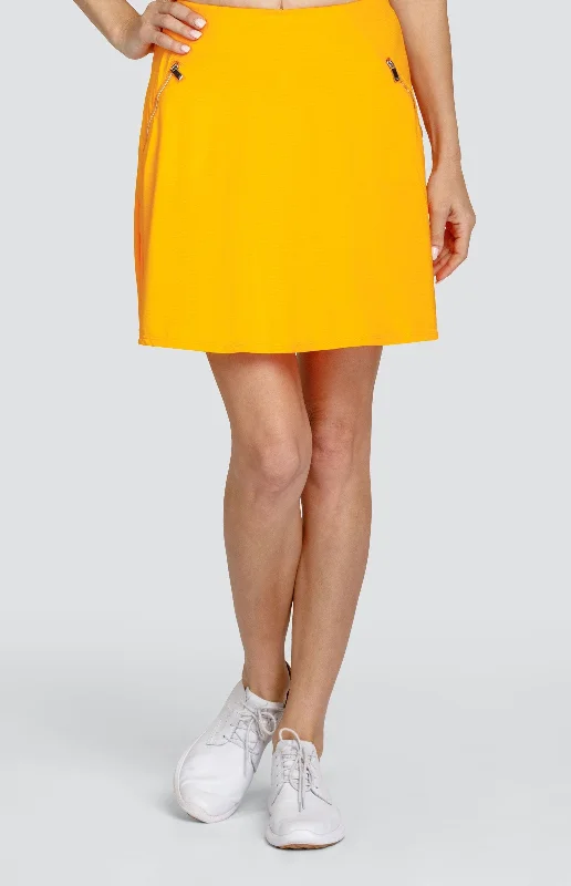 Graceful Movement Isma 18" Skort - Marigold - FINAL SALE