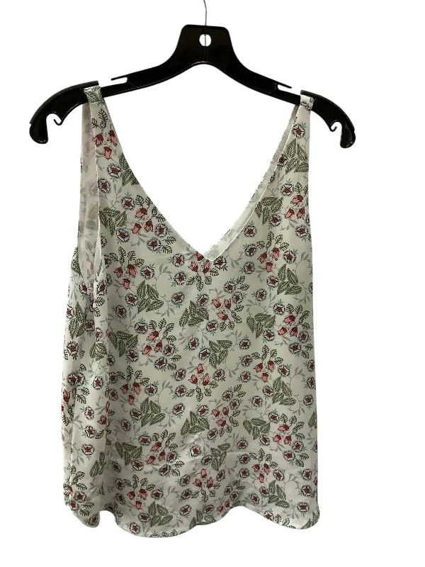 Top Sleeveless By Loft In Multi-colored, Size: M