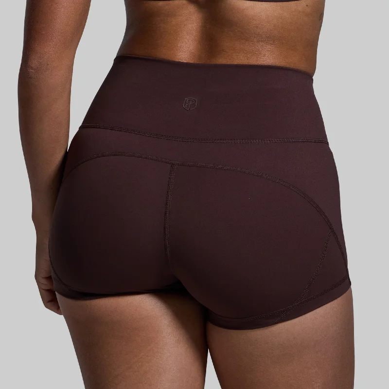 Elegant Style Your Go To Booty Short (French Roast)