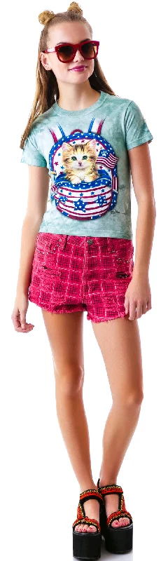 Latest Trends Patriotic Pussy Backpack Tee