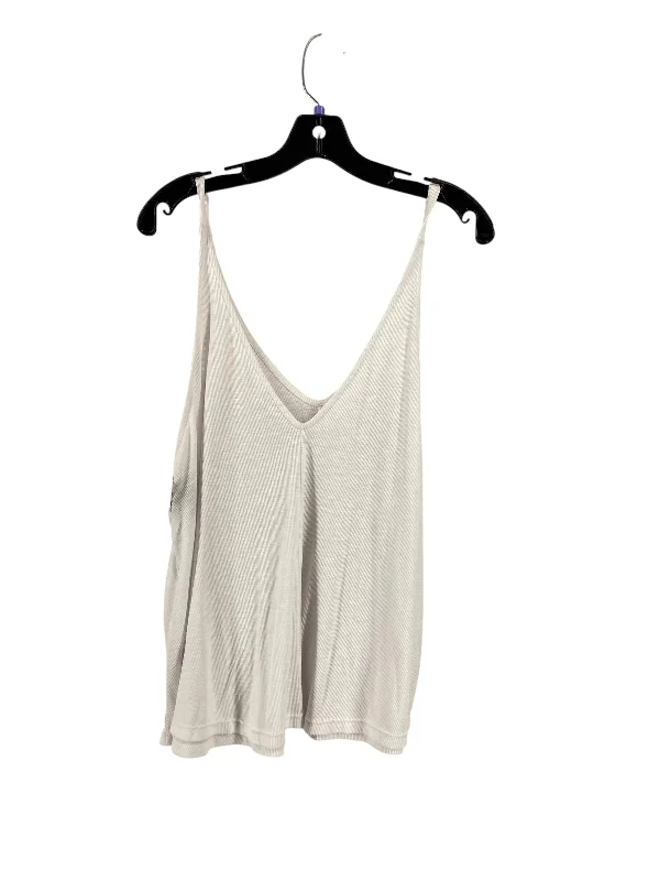 Top Sleeveless By Free People In White, Size: L