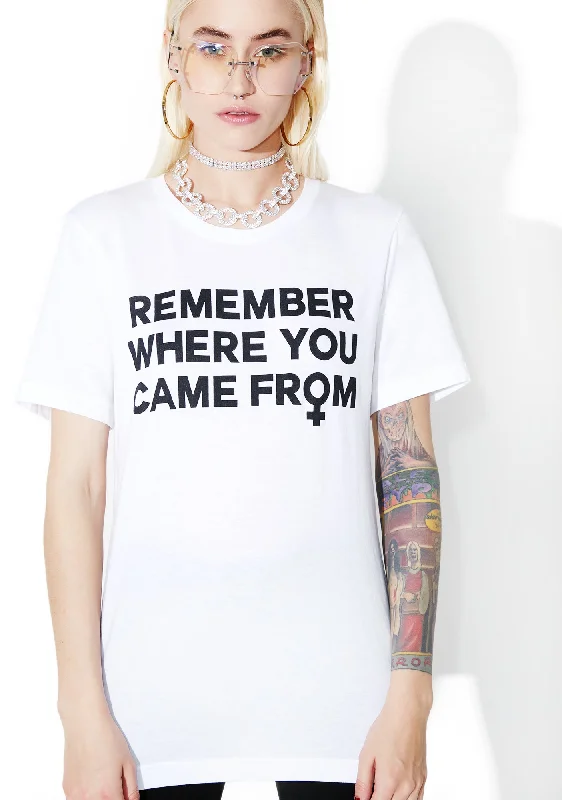 Summer Fashion Remember Tee