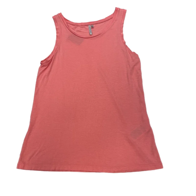 Top Sleeveless Basic By Banana Republic In Coral, Size: S