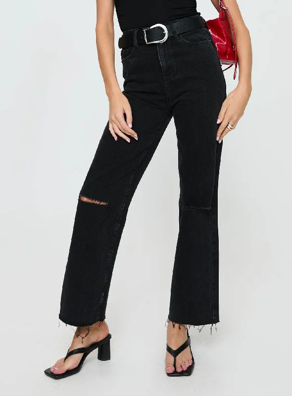 Mother's Day Special Thorne Denim Jeans Washed Black