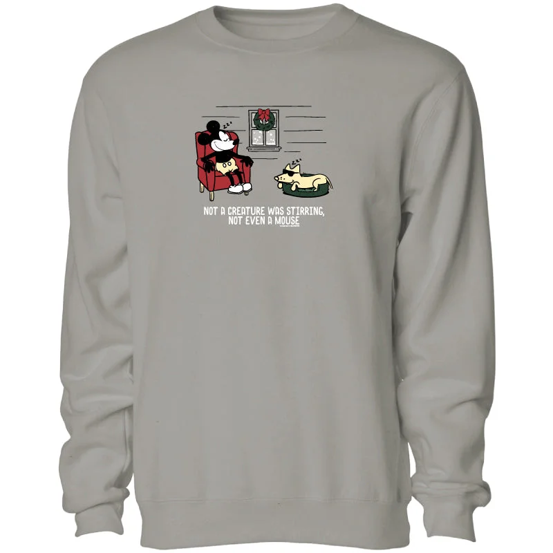 Fashion Sale Not a Creature Was Stirring - Crewneck Sweatshirt