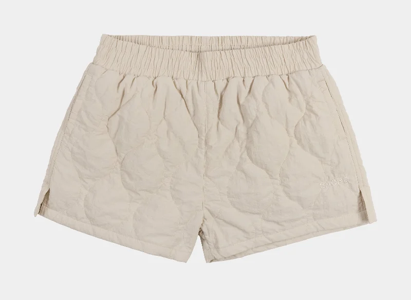 Special Offer Alyssa Quilted Womens Short (Sand)