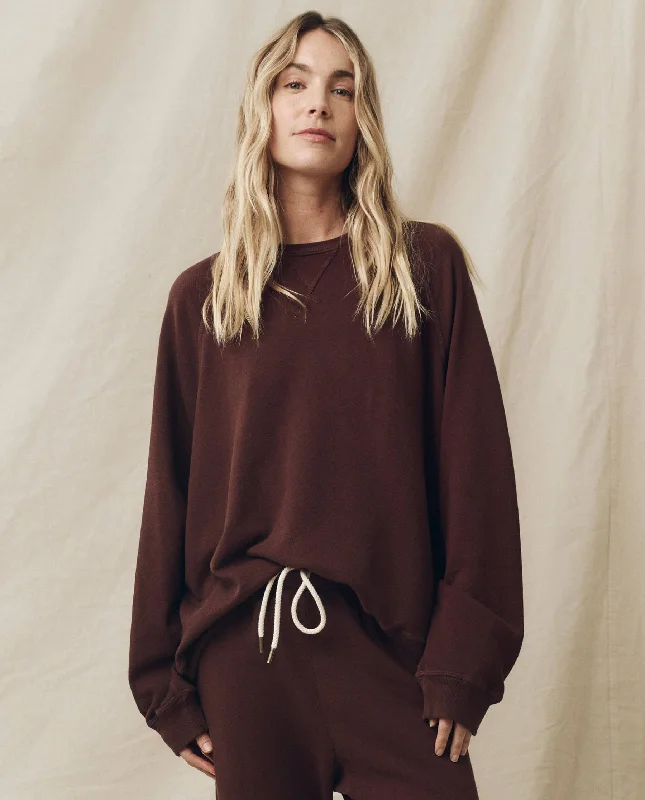 Huge Discounts This Week The Slouch Sweatshirt. Solid -- Toasted Walnut