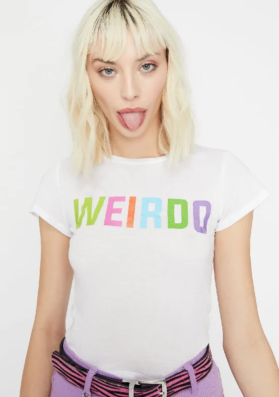 Exclusive Sale Weirdo Gang Cropped Tee