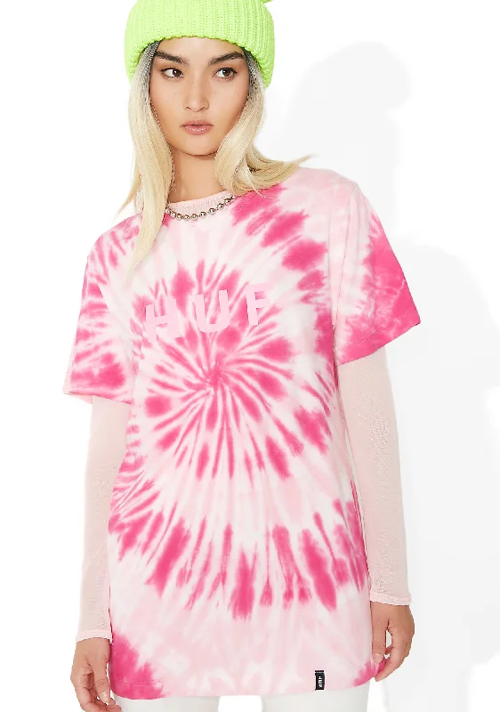 Trendy Street Style Attire Tonal OG Tie Dye Tee