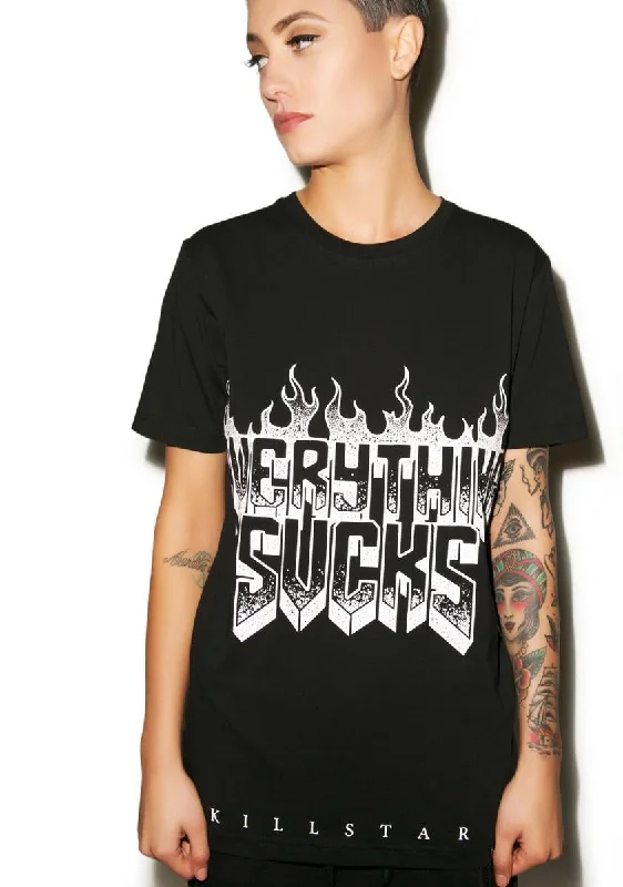 Hot Sale Everything Sucks Tee