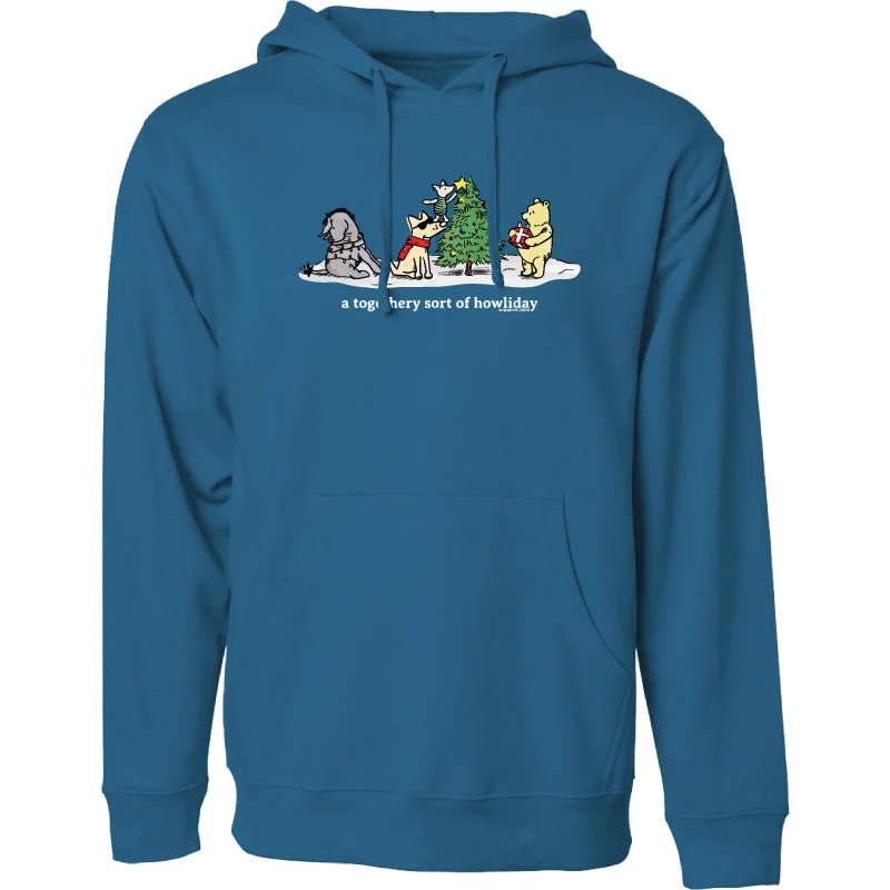 Stylish Basics A Togethery Sort of Howliday - Sweatshirt Pullover Hoodie