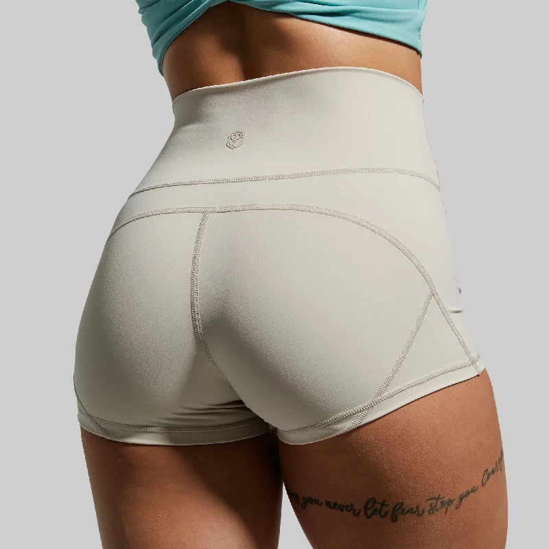 Stylish Savings Your Go To Booty Short (Oatmeal)