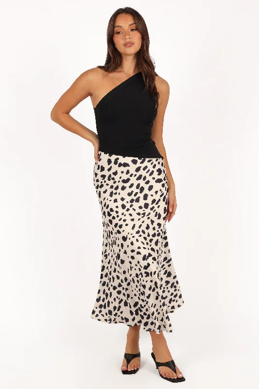 Fashion Forward Eliza Midi Skirt - Animal