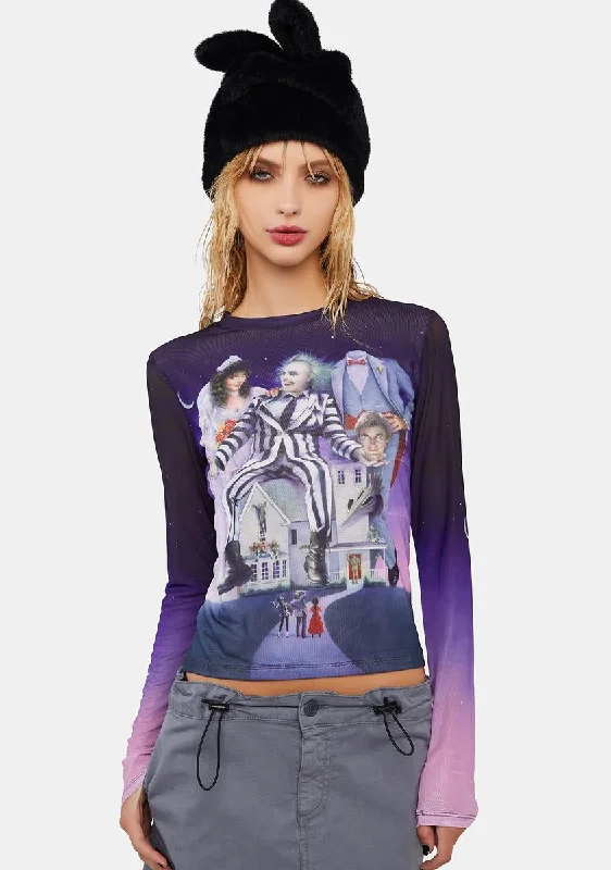 Big Savings On Rustic Countryside Styles Horror Hijinks Mesh Tee