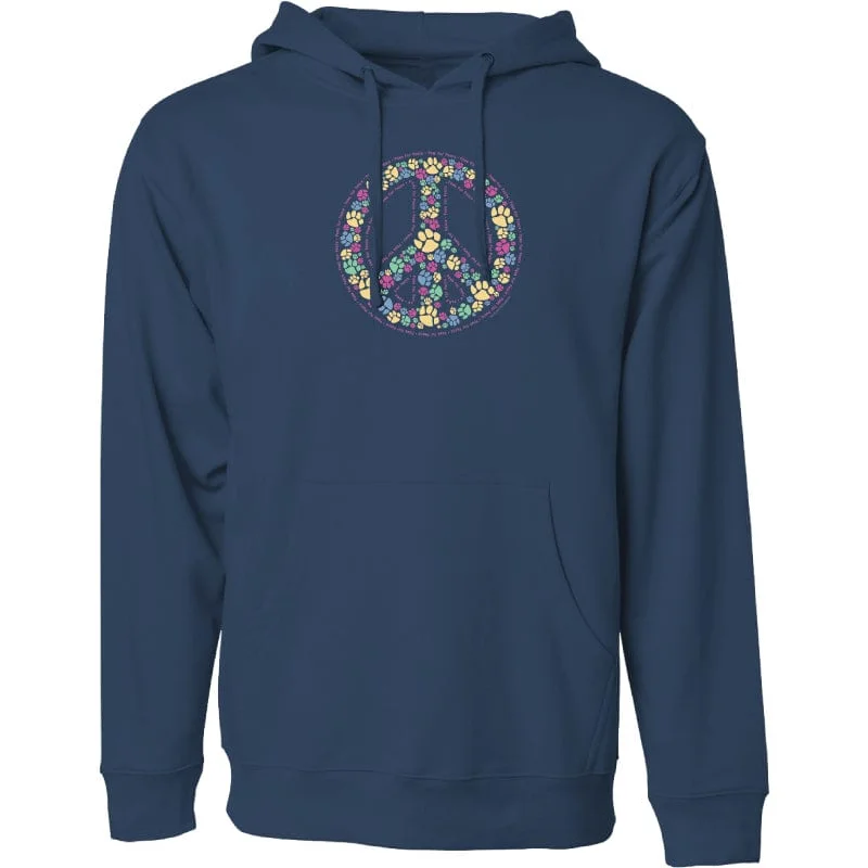 Exclusive Sale Paws for Peace - Sweatshirt Pullover Hoodie