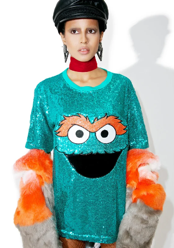 Style Streetwear Make Ya Scream Sequin Tee