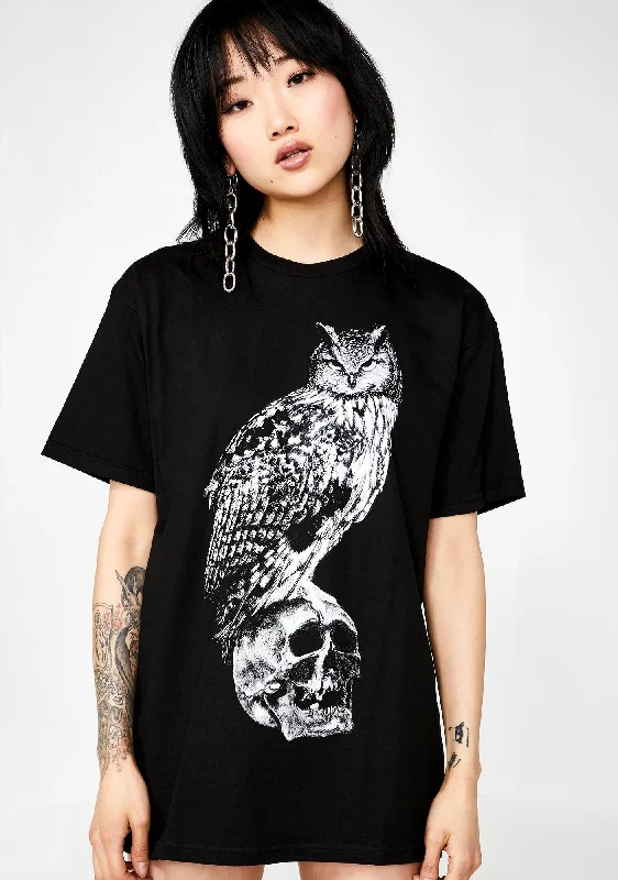 Fashion Forward Style Night Owl Tee