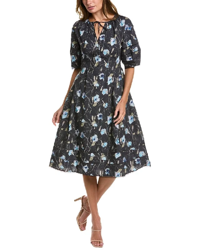 Limited Time Offer Marchesa Notte Aster Midi Dress