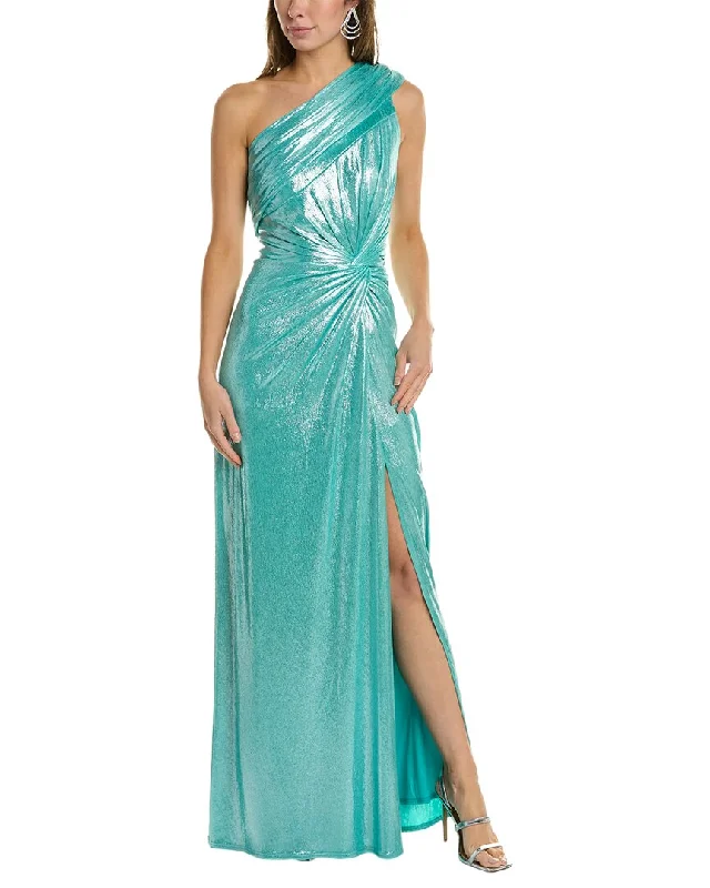 Formal Outfit Tadashi Shoji One-Shoulder Gown