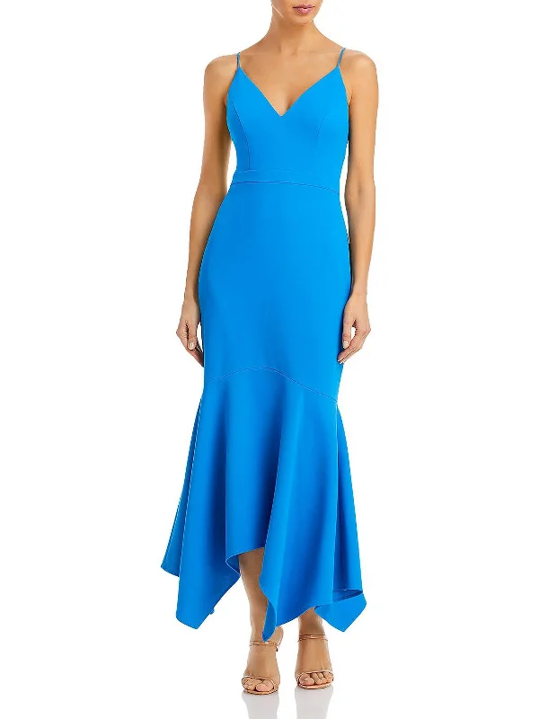 Hot Picks Womens Scuba Maxi Cocktail and Party Dress