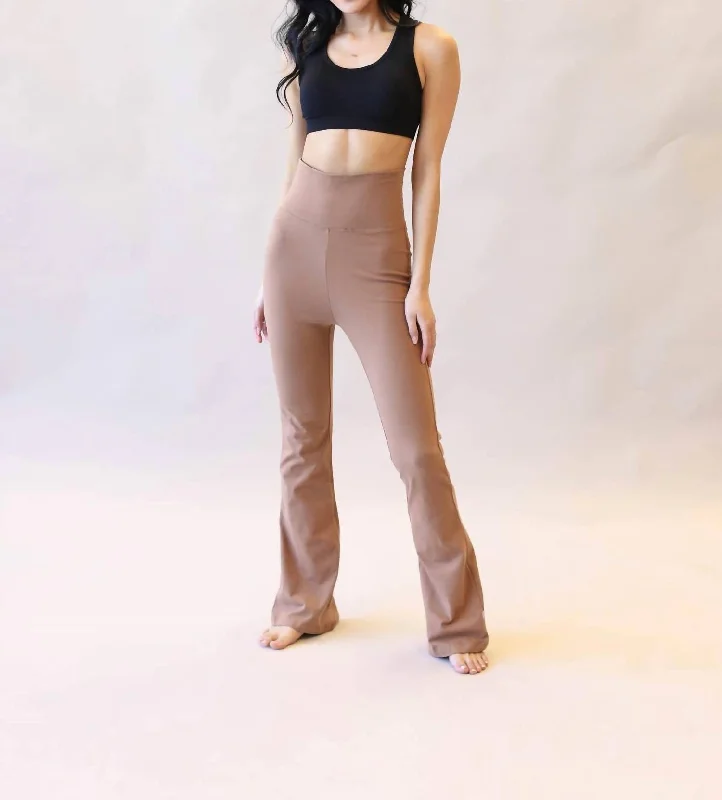 Celebrate With Big Savings Bootcut Yoga Pants In Deep Camel