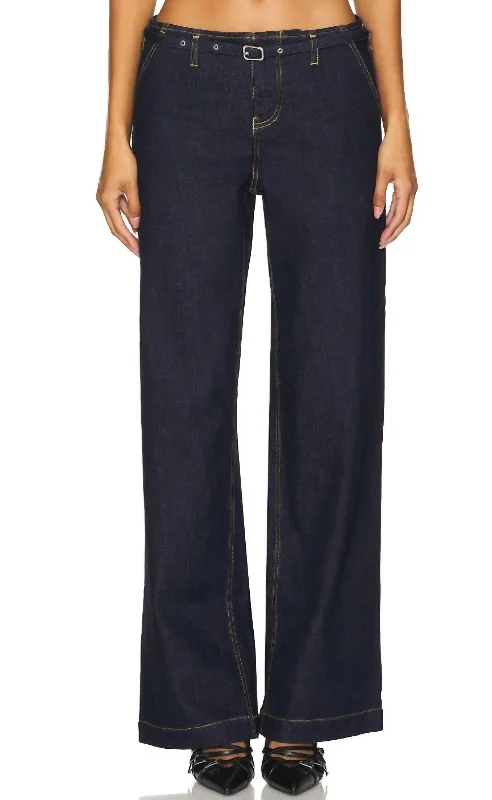 Classic Appeal Dusk Denim Pants In Ink