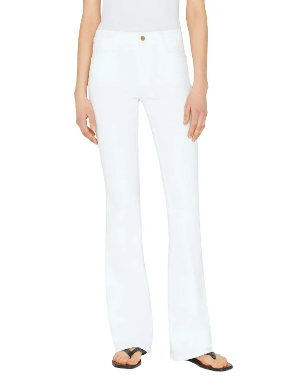 Summer Deals Le High Flare Jeans In Blanc