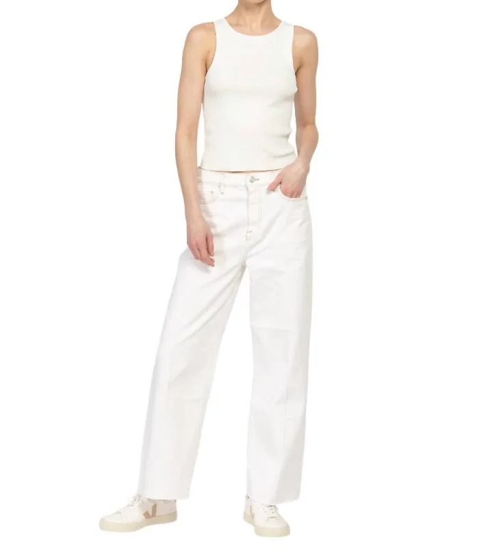 Budget Saver Le Jane Crop Jeans In Au Natural Clean