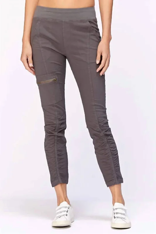 Modern Women's Fashion Malanda Pants In Charcoal