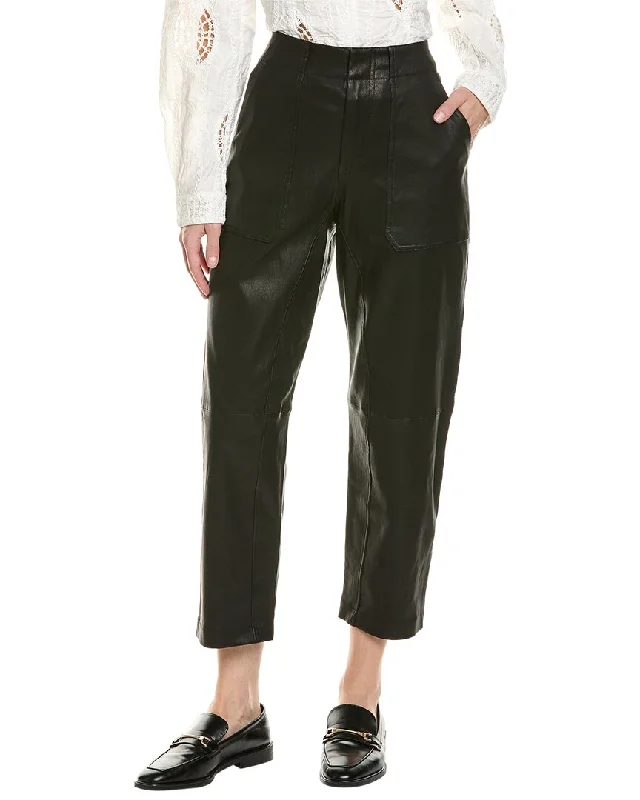 Chic Outfits rag & bone Leyton Leather Workwear Pant