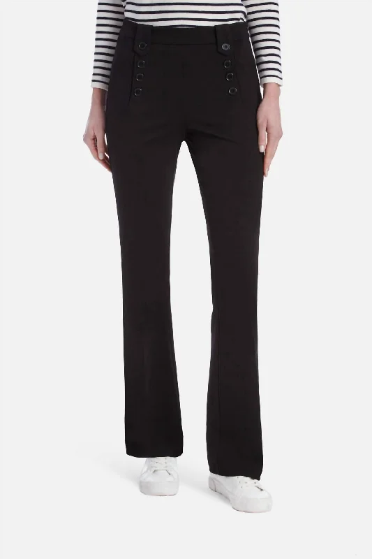 Chic Sophistication The Metis Pants In Black