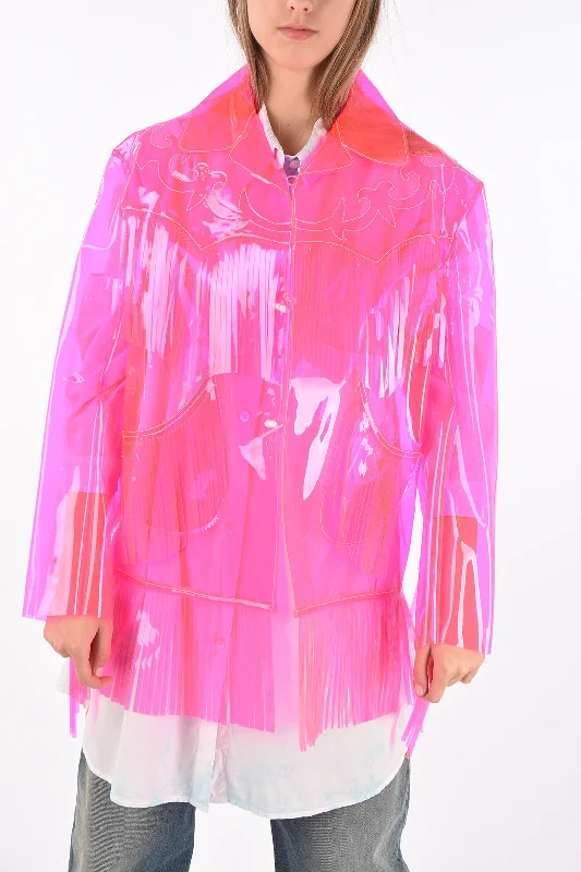 Clearance Event Maison Margiela fringed pvc western jacket