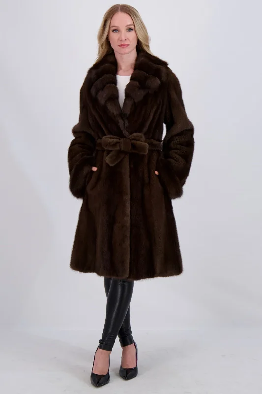 Style Revolution MINK JACKET WITH SABLE