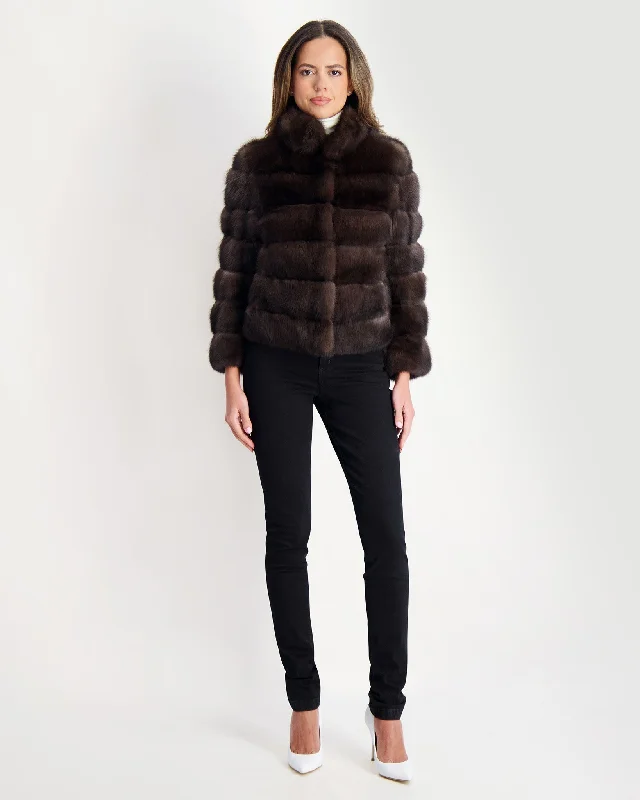 Trend Leading Collection Sable Jacket