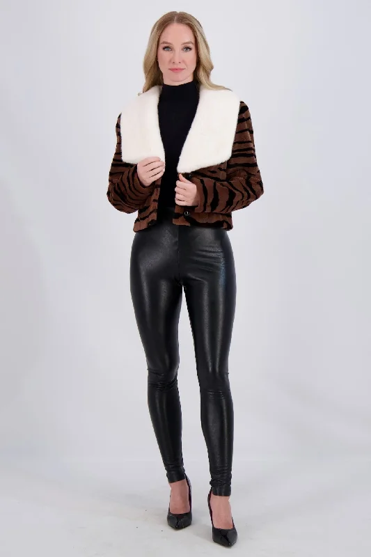 Ride The Style Wave SHEARED MINK JACKET