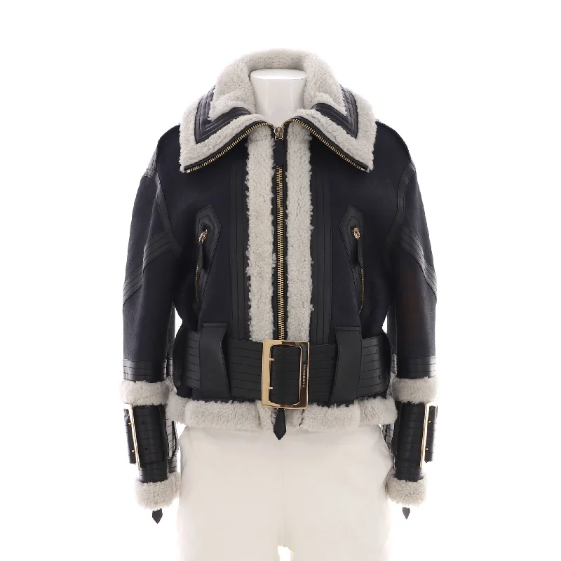 Flash Sale, Don't Miss Women's Aviator Jacket Leather and Shearling