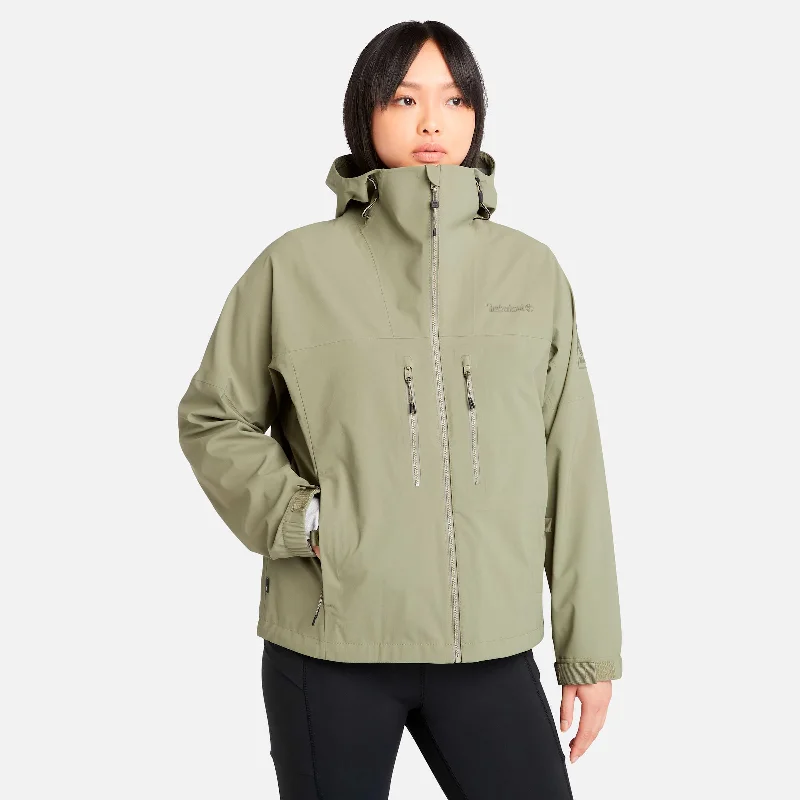 Comfort Centric Apparel Women's Caps Ridge Mobi Flex Tech 3 Layer Waterproof Jacket